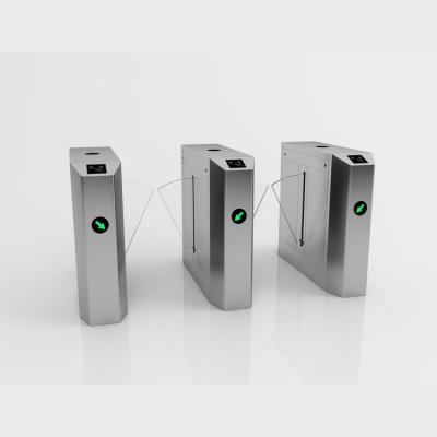 China New Design Face Recognition High Quality And Best Security Access Control Best Price Fast Speed ​​Smart Flap Barrier Gate For Company for sale