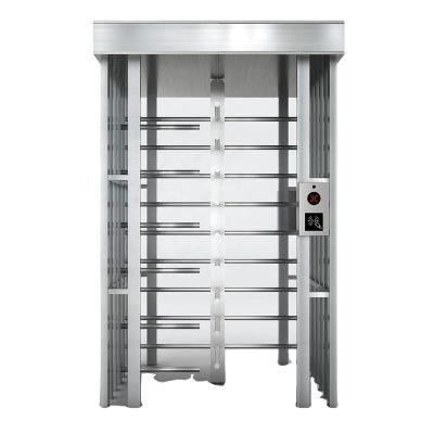 China Security Access Control Gate Management Access Control Equipment Full Height Single Channel RFID Tripod Turnstile Gate for sale