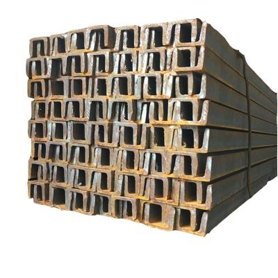 China Support System Standard Size U Profile Steel Channel Pipe Channel Towing Steel Used For Building Concrete for sale