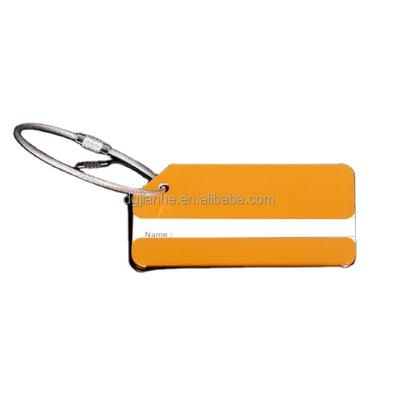 China High quality cotton fabric from custom logo metal luggage tag manufacturer for sale