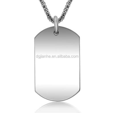 China Wholesale Customized Europe Stainless Steel Customized Logo Dog Tag for sale