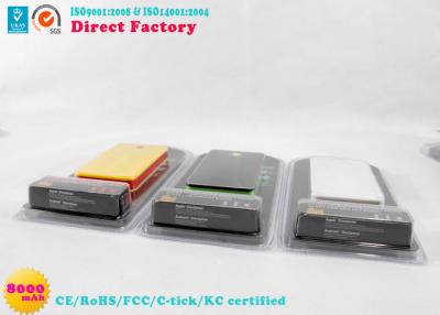 中国 プラスチック OEM/ODM 李ポリマー電池の可動装置はデジタル プロダクトのための銀行 8000mah に動力を与えます 販売のため