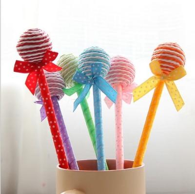 China office & School Pen Cute Kawaii Korea Novelty Lollipops Ball Pen for sale