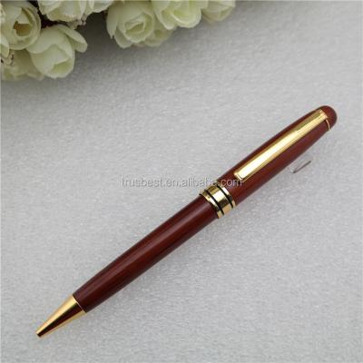 China office & School Pen Cheap Wooden Ballpoint Pen , Eco - Friendly Wooden Pen for sale