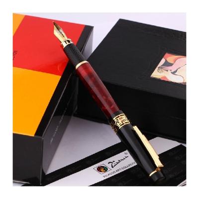 China The other luxury metal Picasso fountain pen gold seed ink pen pimio for sale