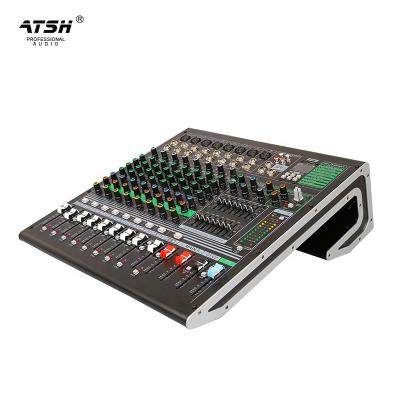 China Atsh Be-10 Mixer Live Audio Console Video DJ DSP Digital Professional Sound Mixer BE-10 for sale