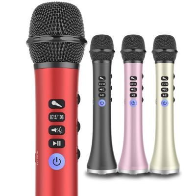 China Handheld Wireless Microphone Dewant L-698 15W Karaoke Microphone With FM Radio Transmitter Te koop