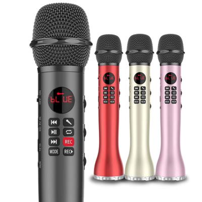 China Dewant L-598 9W Portable Handheld Karaoke Wireless Microphone Microphone for Karaoke Singing with MP3 Player and Voice Recorer Te koop