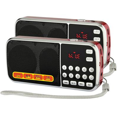 China No Dewant L-088BT MP3 Portable Mini Music Player FM Radio Bluetooth Speaker for sale