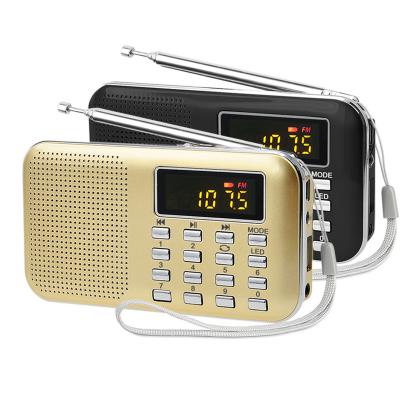 Chine Dewant L-218 PORTABLE Hot Selling Plastic Portable FM Radio Player With USB SD Slot à vendre