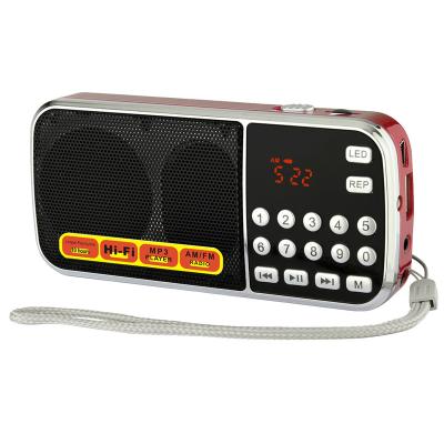 Chine Dewant PORTABLE L-088AM am fm pocket radio, gurbani radio with usb and memory cards slot à vendre