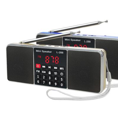 中国 Dewant L-288 PORTABLE Stereo Sound Long Range Portable Radio FM With Long Radio Antenna 販売のため