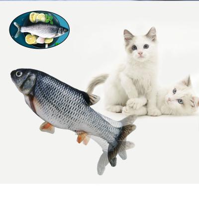 China Cheap Stored Electronic Flippity Cat Fish Toy Interactive Fish Toy Flippity Cat Dog Pet for sale