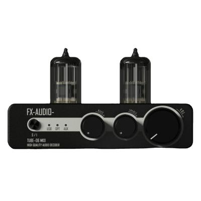 China FX-AUDIO 6N3 USB DAC Tube Preamp 24Bit/192kHz High Fidelity Stereo Buffer For Household Tube-06MKII Audio System for sale