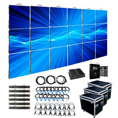 China TFR 500*500mm Large Indoor Outdoor Waterproof Stage Background Led Video Wall P4.81Seamless Splicing LED Display Rental Screen for sale