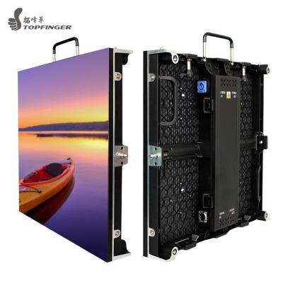 China Topfinger Indoor Outdoor Indoor Advertising Full Hd P2.5 P2 P3 P4 P6 P10 Video Board Led Wall Display Led Screen for sale