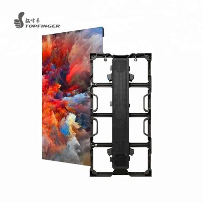 China Topfinger Indoor Panel For Concert Screen Advertising LED Display Screen Video Wall P5 P6.67 P8 P10 Stage Rental Screen for sale