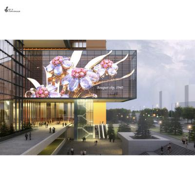 China TFR P3.91 Indoor Glass Wall Led Screen Transparent Screen Led Video Display For Store|LED Window Display|Window Digital Signage for sale