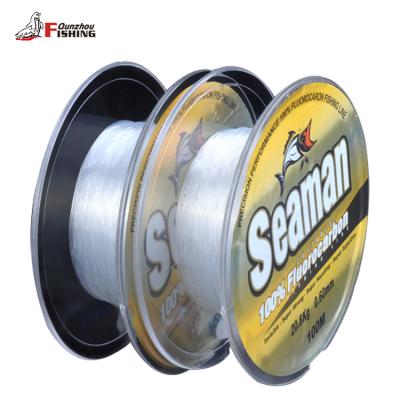 China SAILOR Super Strong Abrasion Resistance Fluorocarbon Monofilament 100% Nylon Carp Fishing Leader Line 100M for sale