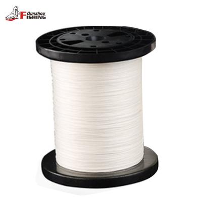 China TOYAMA wholsale big knot high tensile strength 4 strands braided multifilament pe fishing mainline 1000M for sale