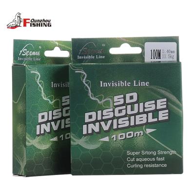 China Incredible Super Sink Line SAILOR 5D 3D Line Spotted Nylon Fishing Line 100m for sale