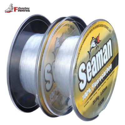 China High Tensile Hot Selling Super Strong Fluorocarbon Coated Nylon Monofilament Carp Fishing Line 100m for sale