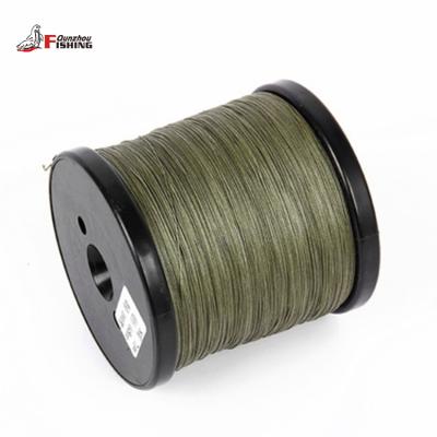 China 1000M abrasion resistance wholesale price TOYAMA logo custom low moq 8 strands pe braided fishing line for sale