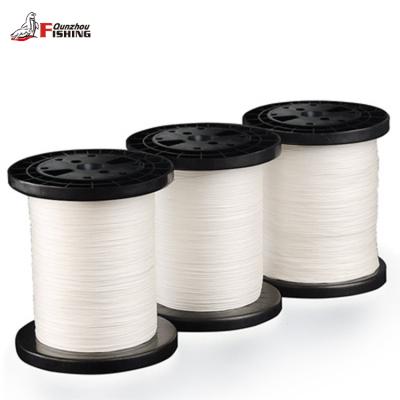 China Hot selling TOYAMA fishing multifilament abrasion resistance yarn 4 strands cheap pe braided fishing line 2000M for sale