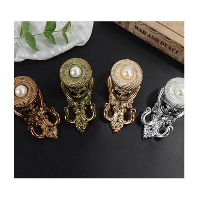 China Metal Window Decoration Bead Hook Locker Room Curtain Accessories Hanging Curtain Accessories Spot Wall Hook for sale