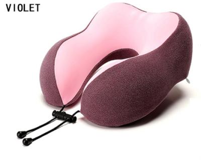 China Promotion Magnetic Summer Neck Cooling U Shaped Pillow Folding Personalized Neck Support Memory Foam Travel Pillow for sale