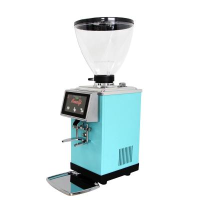 China Manual Commercial Automatic Level Cleaning Portable Electric Smart Coffee Grinder Machine for sale