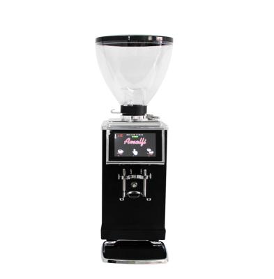 China New Design Professional Coffee Machine Espresso Coffee Machine Automatic Cleaning Milling Coffee Grinder With Flat Burrs for sale