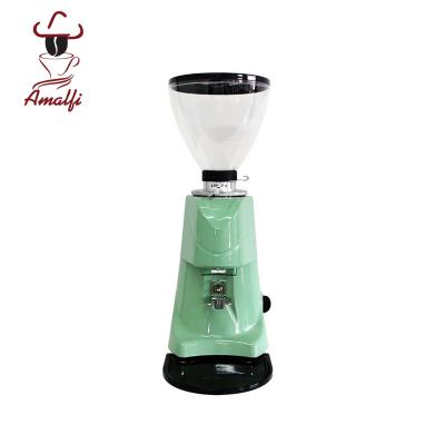 China Hotel China Manufacturer Manual Semi-Auto Espresso Coffee Grinder With Brown Hopper for sale