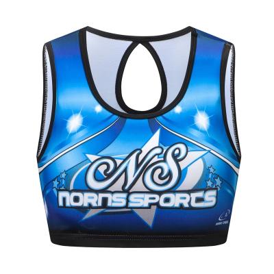 China China High School Sports Cheerleading Antibacterial Bra for sale