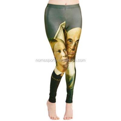 China Good Quality Ladies Fitness Clothing Women Gaiters Tights Antibacterial Custom Yoga Wear Capris Pants for sale