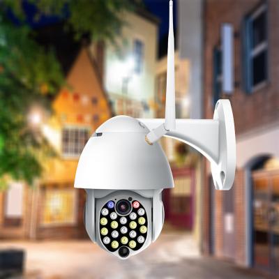 China Wireless Motion Camera Distance 20M 2.0MP High Resolution Auto Wireless Camera Built-in Day&Night IR Siren Indoor & Outdoor PTZ Detection for sale