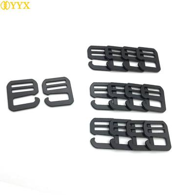 China Retail Industry 25mm Aluminum Alloy Buckle Metal G/g Hook For Backpack Webbing for sale