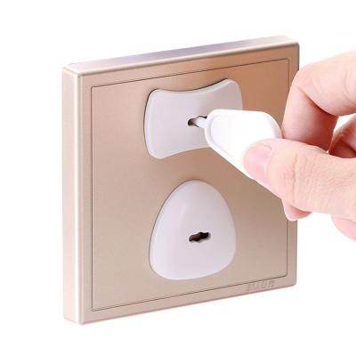 China Baby Safety Electrical Outlet Covers China Supplier Wall Outlet Babyproof Socket Safe Cover for sale