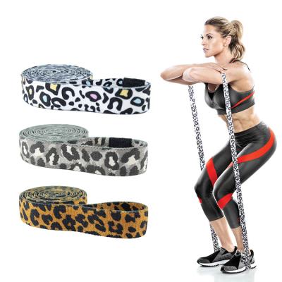 China Hot Selling Durable ALDWIN Custom Power Leopard Print Stretch Lift Bands Pull Up Aid Bands Set for sale