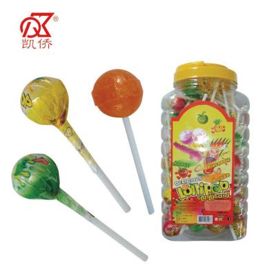 China 10g Natural Fruit Lollipop Chinese Candy for sale