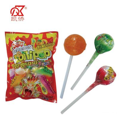 China 10g Natural Fruit Lollipop Sweet Candy for sale