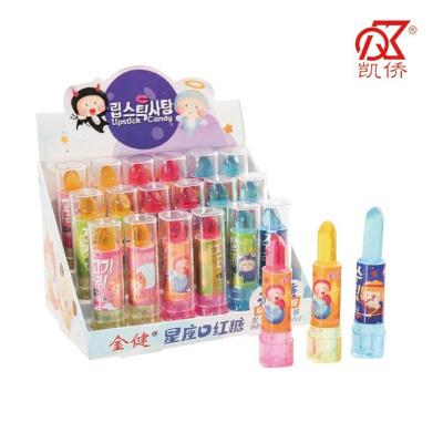 China 5g Natural Cute Crazy Constellation Lipstick Shiny Sugar Free Candy for sale