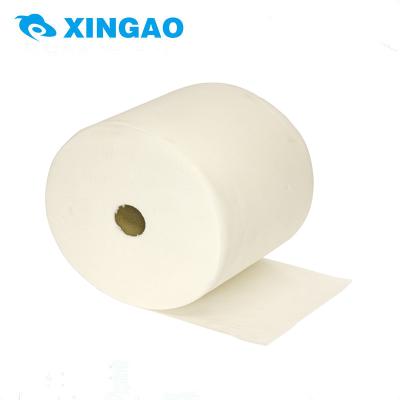 China Sustainable Industrial Paper Roll Rag Paper Industry Absorbent Cleaning Wipes Cloth for sale