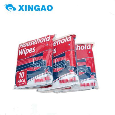 China Sustainable High Quality Drop Plastic Nonwoven Fabric China Industrial Cleaning Cloths for sale