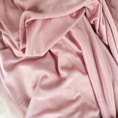 China 160gsm 100% Real Pure Silk Fabric Double Side Shrink-Resistant Pure Silk Stretch Knitted Fabric for sale