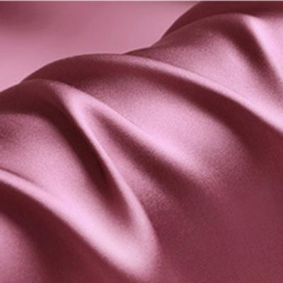 China Real natural pure silk fabric 68gsm 100% silk charmeuse fabric 61-90 16mm 114cm natural pure silk fabric for home textile for sale