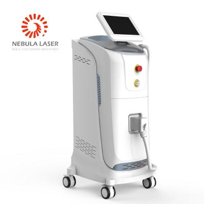 China 2021 professional hair removal beauty salon 808nm diode laser hair removal machine factory direct sales for sale