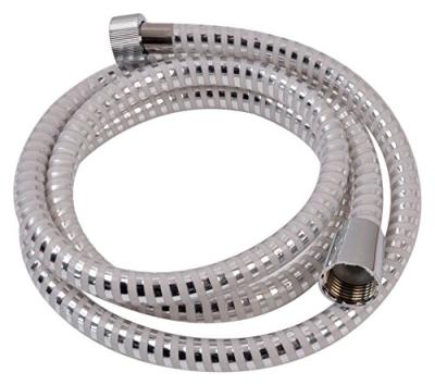 China Modern White Flexible 1.5m PVC Shower Extension Hose Pipe Tubing Hose for sale