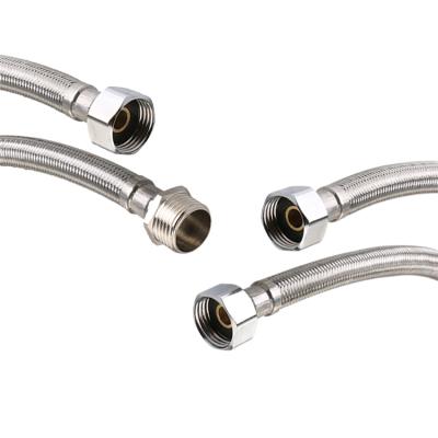 China Modern The Cheapest Stainless Steel China Braided Hose Connection Water Heater Metal Faucet Hose for sale