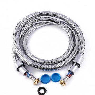 China Modern Flexible Metal Shower Hose Stainless Steel Shower Hose With Hand Shower Head for sale